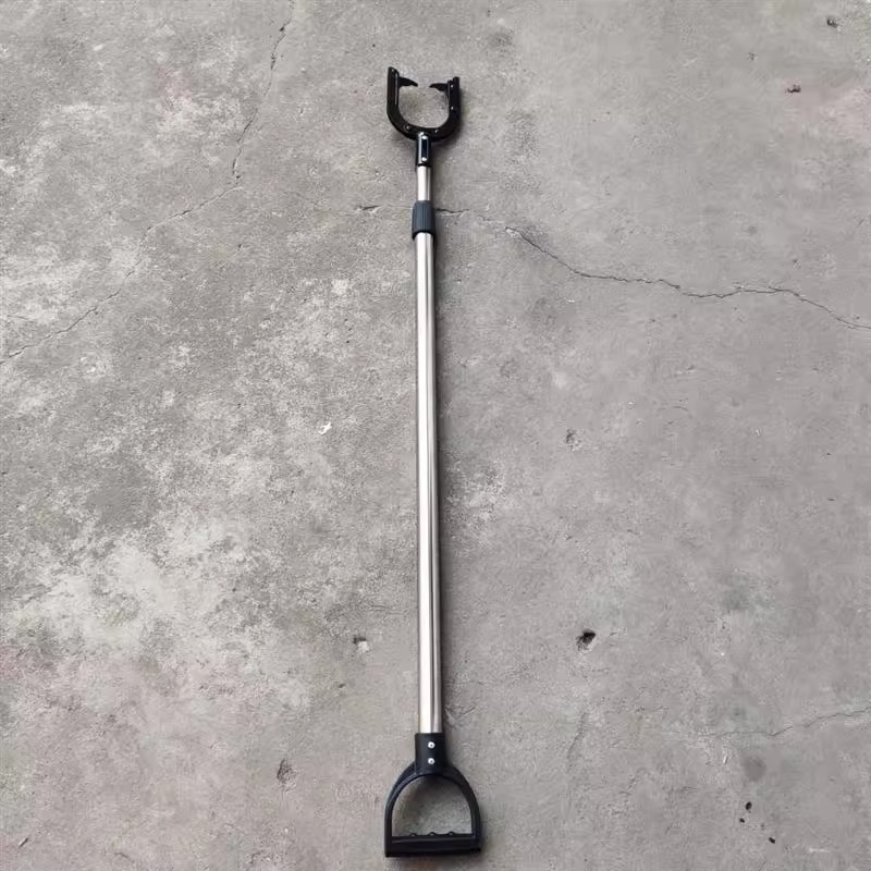 伸缩防爆校园保安器材防暴钢叉